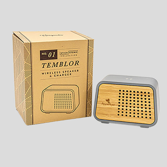 Temblor wireless speaker & charger